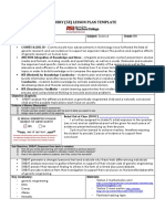 Inquiry (5E) Lesson Plan Template: Evidence of Mastery (Measurable)