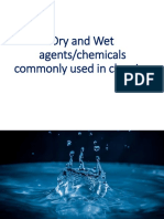 Dry and Wet Cleaning Agents