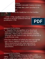 Human Evolution: "If A Tree Dies, Plant Another in Its Place." " To Live by Medicine Is To Live Horribly."