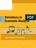 Variations in Economic Analysis Essays2009 PDF