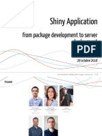 Shiny Application - From Package Development To Server Deployment