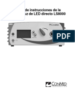 FUENTE DE LUZ - Conmed - LS8000 - Manual Usuario (Español) PDF