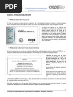 Esparza, Anexo, Esp. Arquitectonicas PDF