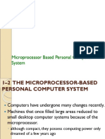 Microprocessor Based Personal Computer System