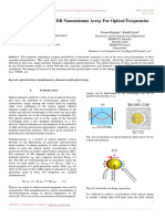 Comparative Study of DR Nanoantenna Array For Optical Frequencies