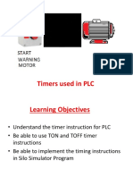 Timers in PLC