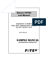 Emona Fotex Sample Labmanual Ver1 1 PDF