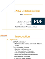 SCADA Communications: Author: Birinder Singh H.O.D. Projects RBH Solutions Private Limited