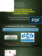 Principios Básicos de Organización Empresarial Agropecuaria PDF