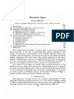 Microwave Optics: Reader Electrical Engineering, University College, London, England