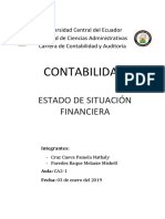 Estado de Situación Financiera