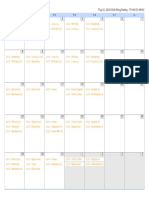 Calendar - 2018 10 01 - 2019 03 01 PDF