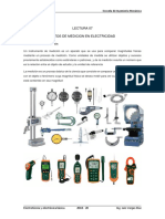 Lectura 07 Instrumentos de Medición en Electricidad