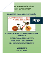 Proyecto de Nutricion 4to