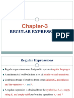 Chapter 3 Regular Expression