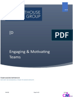 Engaging & Motivating Teams