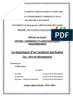 La Logistique D'un Système Portuaire PDF