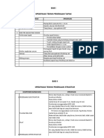 Tabel Spesifikasi Teknis