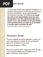 Exclusion Social Power