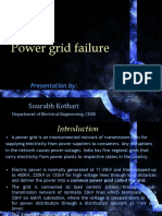 Power Grid Failure