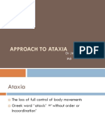 Approach To Ataxia: DR Jithesh R M6