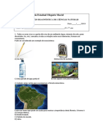 AVALIAÇÃO DIAGNÓSTICA DE CIÊNCIAS NATURAIS (Salvo Automaticamente)