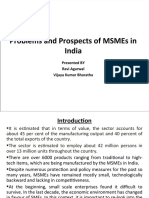 W-03Problem and Prospects of MSMEs in India