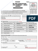 Water and Sanitation Services Company - WSSC Bannu: Eligibility Criteria