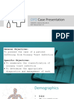 OPD Case Protocol UTI