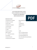 Responsabilidad Social II Psicología