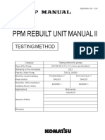 Pc200-7 Main Pump Test Method