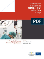 Clinical Use of Blood in Europe 2015