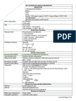 MUST To KNOW in Clinical Micros