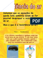 Física PPT - Resistência Do Ar