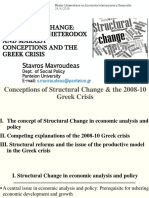 Concepts of Structural Change - Lecture in Universidad Computense Madrid 2019