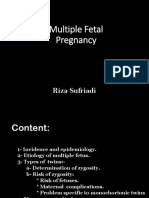 Multiple Fetal Pregnancy: Riza Sufriadi