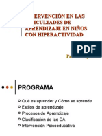 Dificultades de Aprendizaje y Estrategias