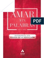 Amar Sin Palabras - Interpreta Los Gestos de La Seducción - Andrea Valdés Saavedra PDF