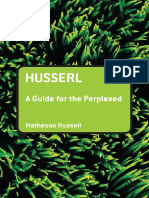 Husserl A Guide For The Perplexed PDF