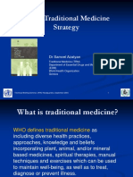 WHO Traditional Medicine Strategy: DR Samvel Azatyan