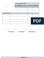 Part Iv: Development Plans: Strengths Development Needs Timeline Resources Needed A. Functional Competencies Action Plan