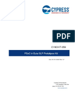 CY8CKIT - 059 PSoC 5LP Protoyping Kit Guide - En.es - PDF ESPAÑOL