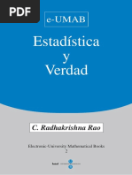 2424 - jrhr54 - Estadistica y Verdad - Rao PDF