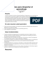 3 Reglas para Despertar El Aprendizaje - Ted