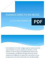 Examen Directo en Heces