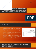 Geologia Aplicada Slug Test Diapositivas