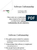 Software Craftsmanship