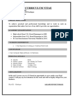 Curriculum Vitae: Akash Singh Tomar