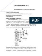 Informe Convertidor Digital Analogico