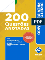 Questões Anotas de Direito Previdenciário PDF